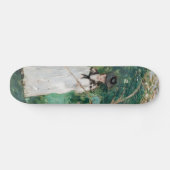 Berthe Morisot - Die Schmetterlingsjagd Skateboard (Horizontal)