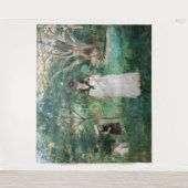 Berthe Morisot - Die Schmetterlingsjagd Wandteppich (Vorderseite)