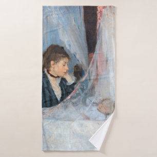 Berthe Morisot - Die Wiege Badhandtuch Set