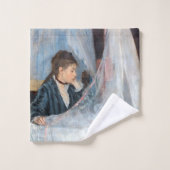 Berthe Morisot - Die Wiege Badhandtuch Set (Waschlappen)