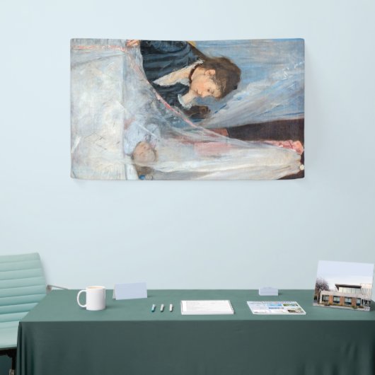 Berthe Morisot - Die Wiege Banner (Messeveranstaltung)