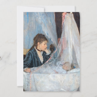 Berthe Morisot - Die Wiege Einladung