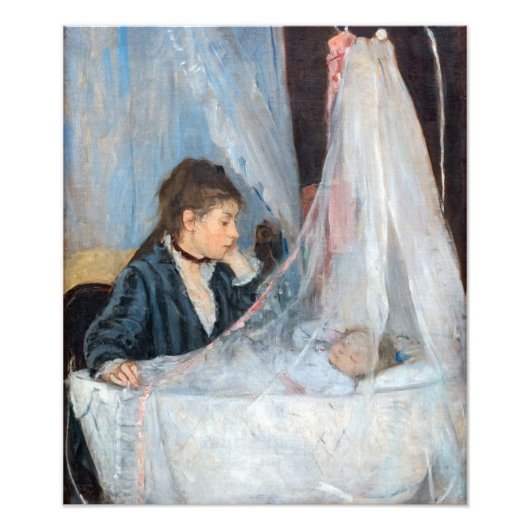 Berthe Morisot - Die Wiege Fotodruck (Vorne)