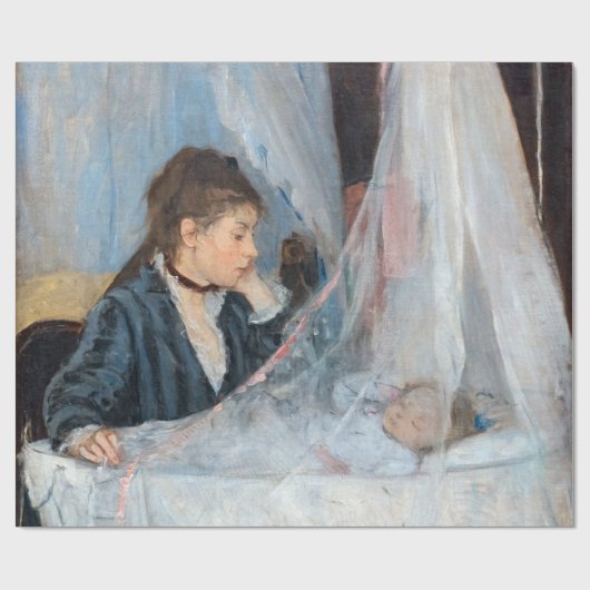 Berthe Morisot - Die Wiege Geschenkpapier (Flach)