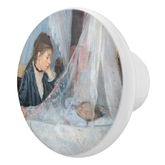 Berthe Morisot - Die Wiege Keramikknauf (Rechts)