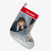 Berthe Morisot - Die Wiege Kleiner Weihnachtsstrumpf (Vorderansicht (hängend))