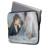 Berthe Morisot - Die Wiege Laptopschutzhülle (Vorderseite Links)