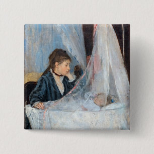 Berthe Morisot - Die Wiege / Le Berceau Button