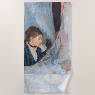 Berthe Morisot - Die Wiege / Le Berceau Strandtuch