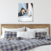 Berthe Morisot - Die Wiege Leinwanddruck (Insitu (Schlafzimmer))