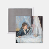 Berthe Morisot - Die Wiege Magnet (Vorderseite/Rückseite)