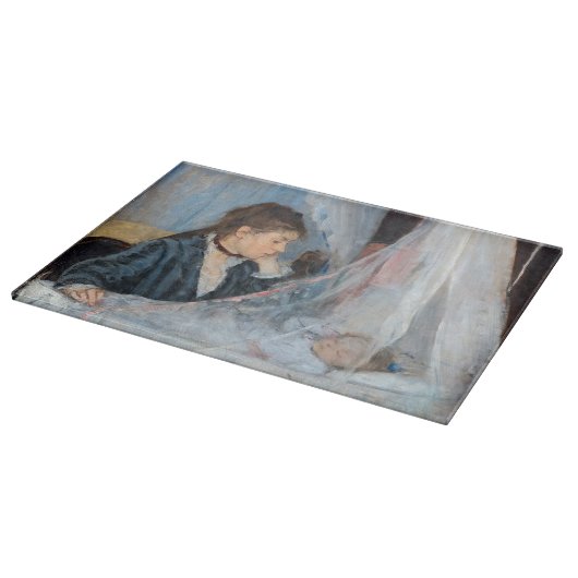 Berthe Morisot - Die Wiege Schneidebrett (Ecke)