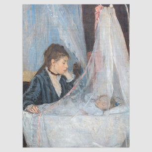 Berthe Morisot - Die Wiege Seidenpapier
