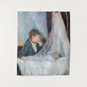 Berthe Morisot - Die Wiege Wandteppich (Vorderseite)