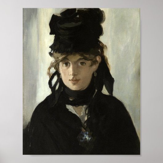 Berthe Morisot | Édouard Manet Poster (Vorne)