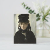 Berthe Morisot | Édouard Manet Postkarte (Stehend Vorderseite)