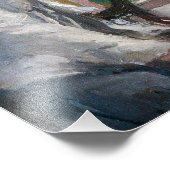 Berthe Morisot - Eugene Manet auf der Isle of Wigh Fotodruck (Ecke)