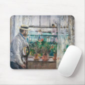 Berthe Morisot - Eugene Manet auf der Isle of Wigh Mousepad (Mit Mouse)