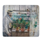 Berthe Morisot - Eugene Manet auf der Isle of Wigh Schneidebrett (Vorderseite)