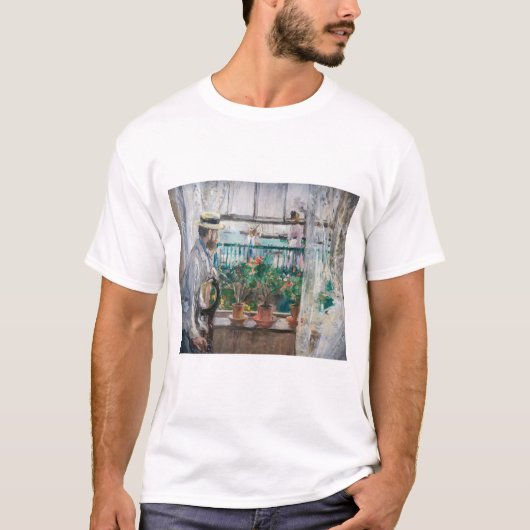 Berthe Morisot - Eugene Manet auf der Isle of Wigh T-Shirt (Vorderseite)