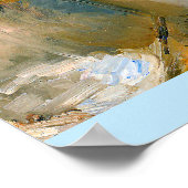 Berthe Morisot Französisch Impressionismus Frauen  Poster (Ecke)