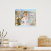 Berthe Morisot Französisch Impressionismus Frauen  Poster (Küche)