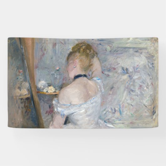 Berthe Morisot - Frau in ihrer Toilette Banner (Horizontal)