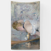 Berthe Morisot - Frau in ihrer Toilette Banner (Vertikal)