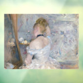 Berthe Morisot - Frau in ihrer Toilette Fensteraufkleber (Blatt 3)