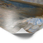 Berthe Morisot - Frau in ihrer Toilette Fotodruck (Ecke)