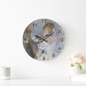 Berthe Morisot - Frau in ihrer Toilette Große Wanduhr (Zuhause)