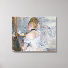 Berthe Morisot - Frau in ihrer Toilette Leinwanddruck