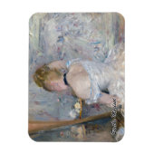 Berthe Morisot - Frau in ihrer Toilette Magnet (Vertikal)