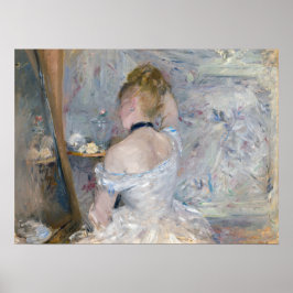 Berthe Morisot - Frau in ihrer Toilette Poster