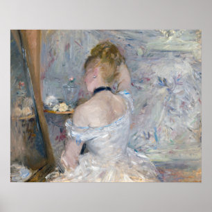 Berthe Morisot - Frau in ihrer Toilette Poster