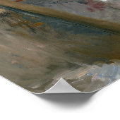 Berthe Morisot - Frau in ihrer Toilette Poster (Ecke)