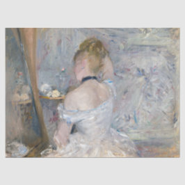 Berthe Morisot - Frau in ihrer Toilette Seidenpapier