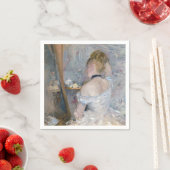 Berthe Morisot - Frau in ihrer Toilette Serviette (Beispiel)