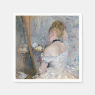 Berthe Morisot - Frau in ihrer Toilette Serviette