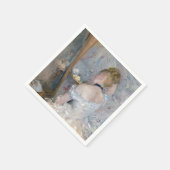 Berthe Morisot - Frau in ihrer Toilette Serviette (Ecke)