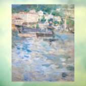 Berthe Morisot - Hafen von Nizza Fensteraufkleber (Blatt 3)