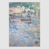 Berthe Morisot - Hafen von Nizza Seidenpapier