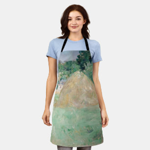 Berthe Morisot - Heuhaufen in Bougival Schürze