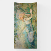 Berthe Morisot - Hirtenruhe Banner (Vertikal)