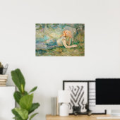 Berthe Morisot - Hirtenruhe Poster (Heimbüro)
