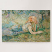 Berthe Morisot - Hirtenruhe Puzzle (Horizontal)