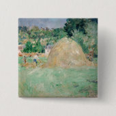Berthe Morisot - Hystacks at Bougival Button (Vorderseite)