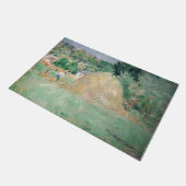 Berthe Morisot - Hystacks at Bougival Fußmatte (Schrägansicht)