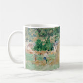 Berthe Morisot - Hystacks at Bougival Kaffeetasse (Links)