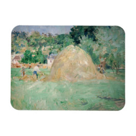 Berthe Morisot - Hystacks at Bougival Magnet